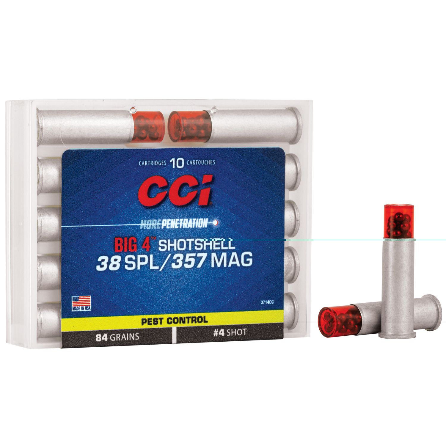 Cci 38/357 #4 Shotshell10/200