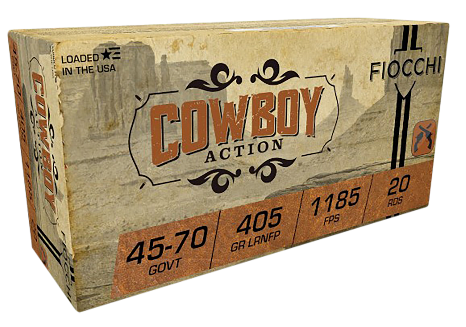 Fiocchi Cowboy Action, Fio 4570a     4570gvt    405 Lrnfp           20/10