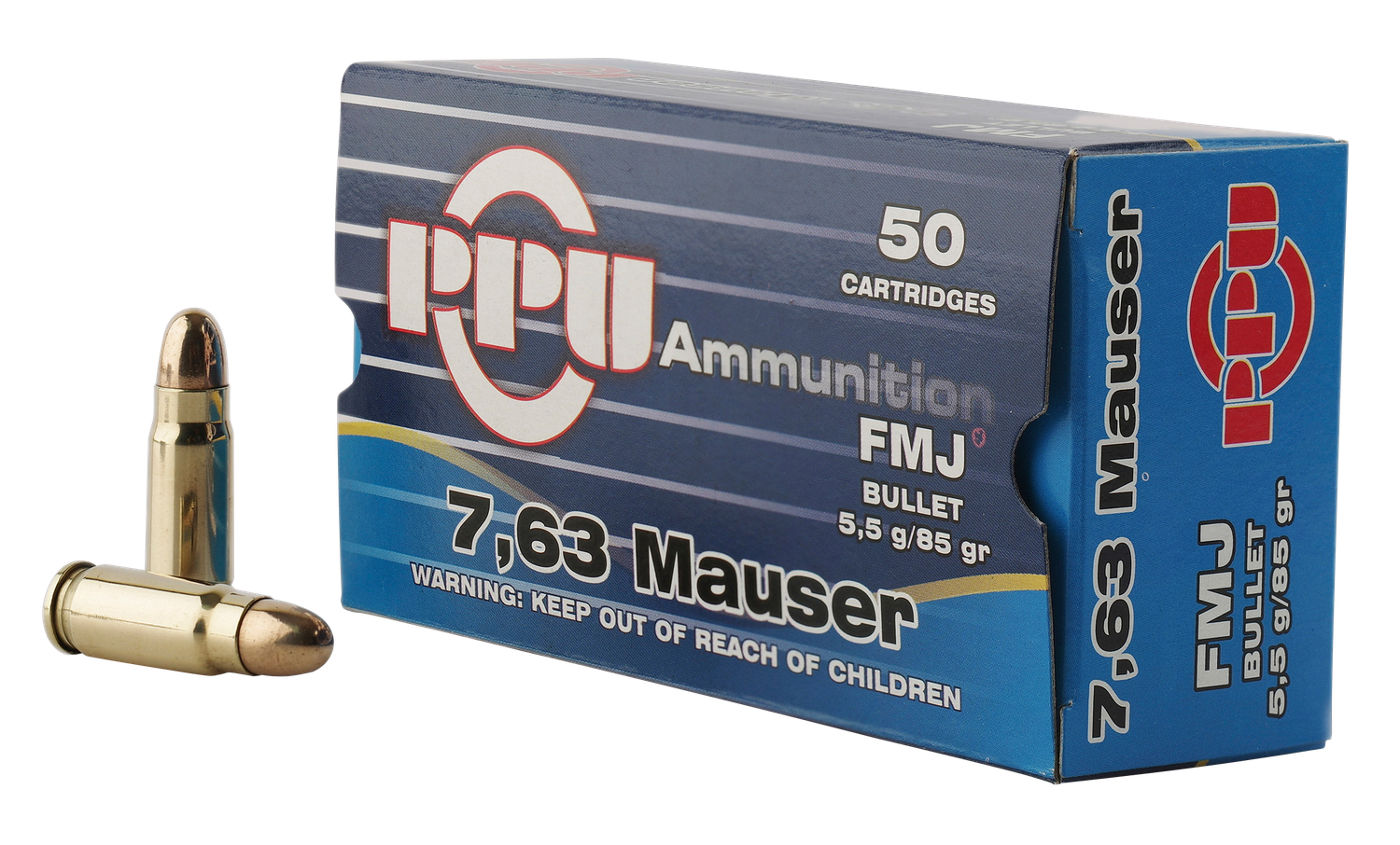 Ppu Handgun, Ppu Pph763      7.63mau      85 Fmj          50/10