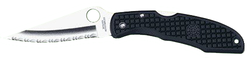 Spyderco Endura, Spy C10sbk         Endura Serrated Clpnt  3.75 Blk