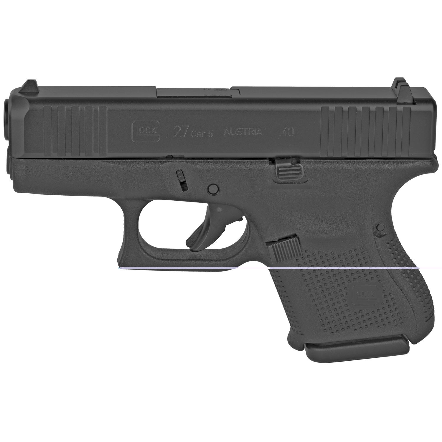 Glock 27 Gen3 40sw 9rd Fs 2 Mags