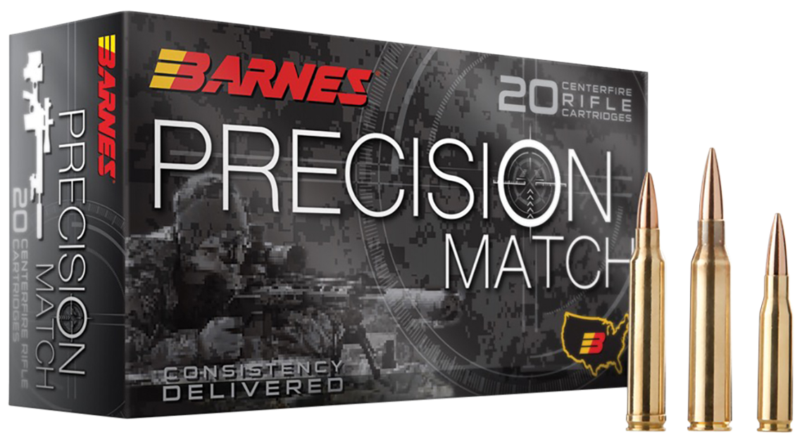 Barnes Bullets Precision Match, Brns 30831 Bb65gr2     6.5grn    120 Otm Bt  20/10