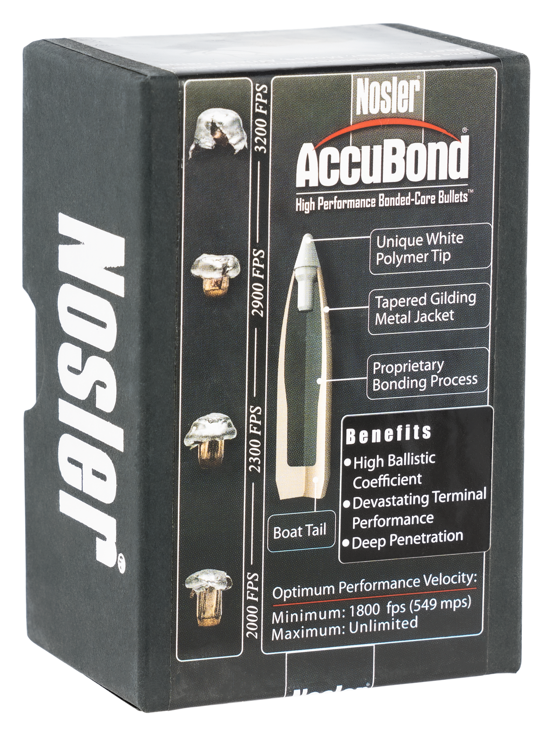 Nosler Accubond, Nos 57287 Accubond   338 250 Sptzr  50
