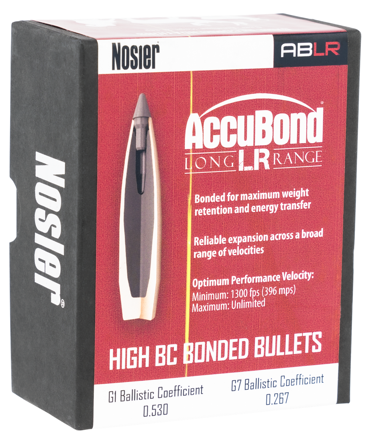 Nosler Accubond, Nos 58943 Accubond Lr .264 129 Sp   100