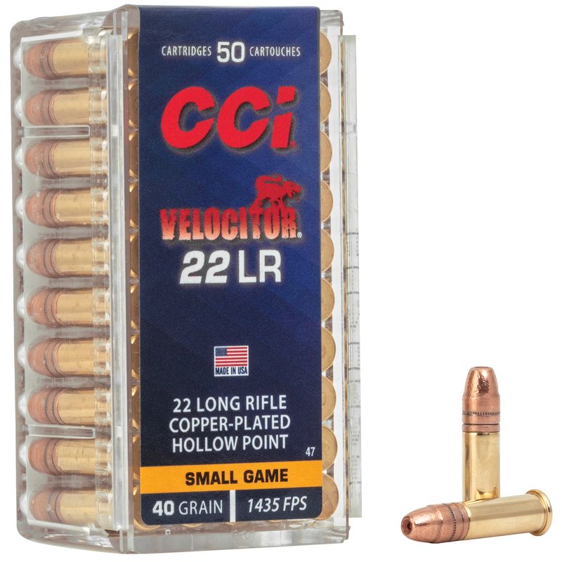 Cci 22lr Velocitor 40gr Hp 50/5000 Cci 22lr Velocitor 40gr Hp 50/5000