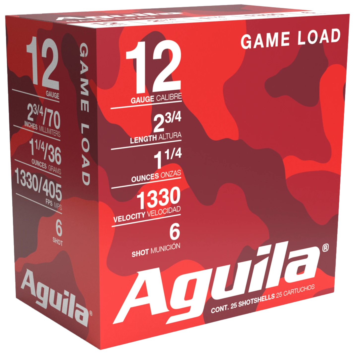 Aguila Birdshot, Aguila 1chb1206 Hv   12ga 2.75    6sht  11/4 25/10