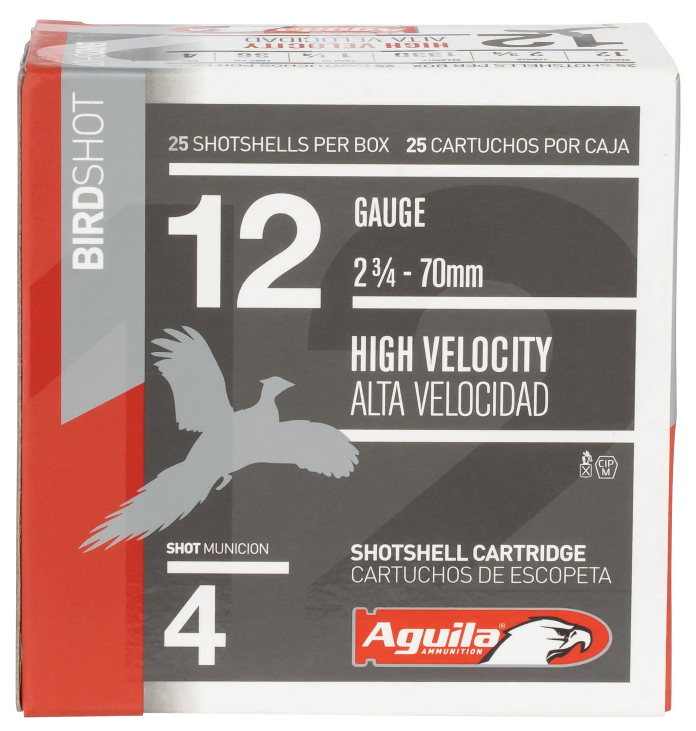 Aguila Birdshot, Aguila 1chb1204 Hv   12ga 2.75    4sht  11/4 25/10