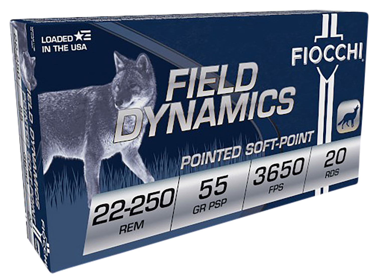 Fiocchi Field Dynamics, Fio 22250b    22250       55 Psp             20/10