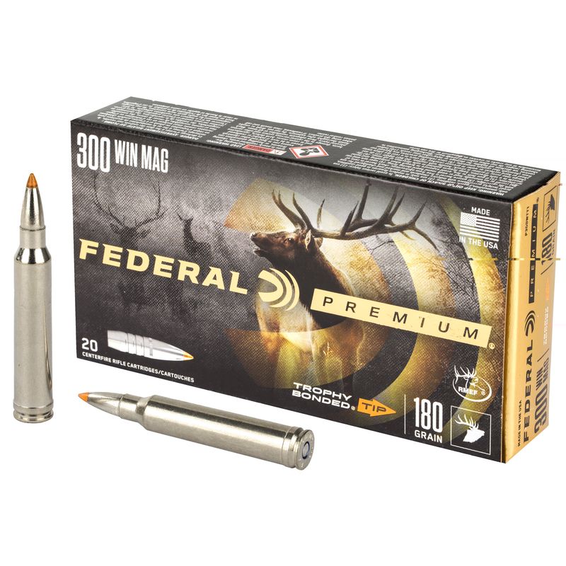 Fed Prm 300win 180gr Trphy Tp 20/200 Fed Prm 300win 180gr Trphy Tp 20/200