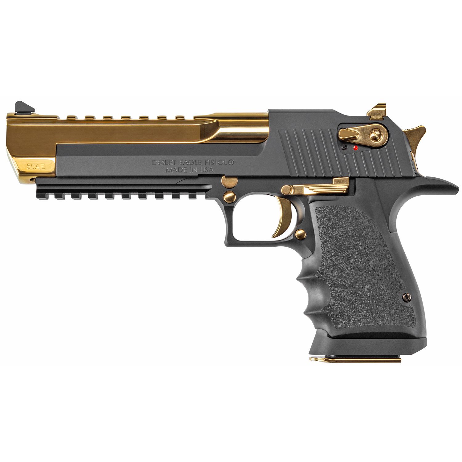 De L6 44mag 6" 8rd Blk/gld
