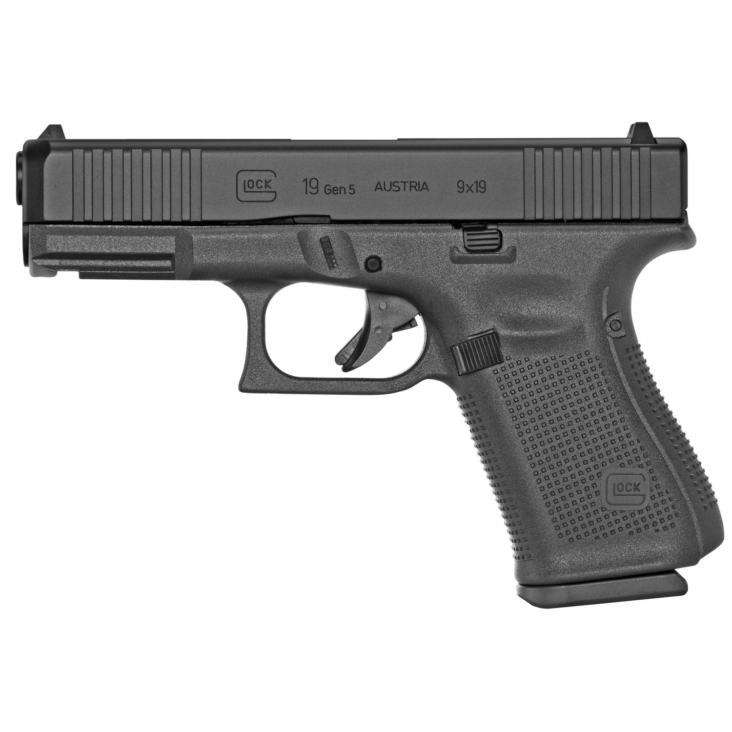 Glock 19 Gen5 9mm 15rd 2 Mags Fs