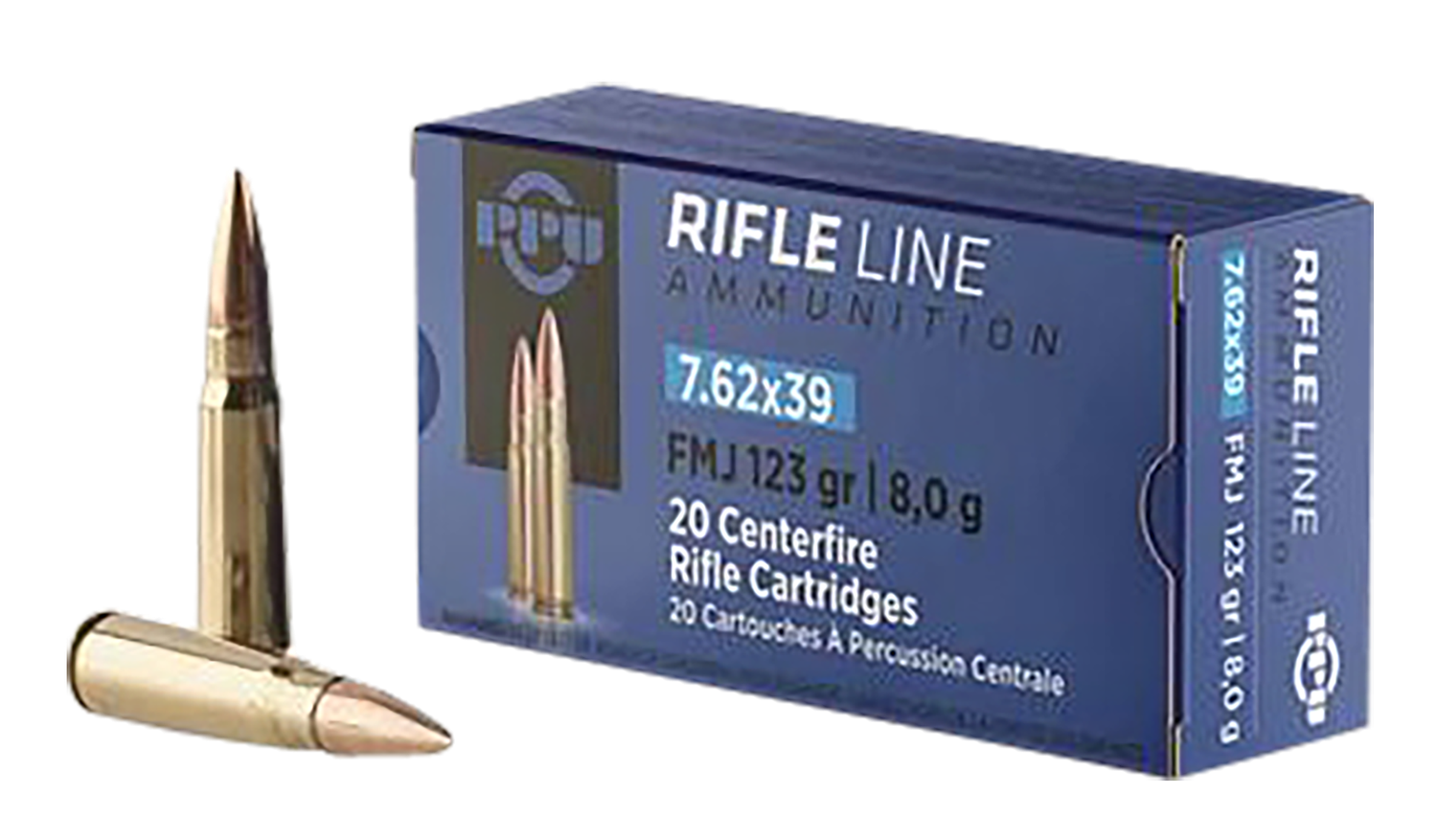 Tr&z Metric Rifle, Ppu Pp739s      7.62x39 Sp  123gr            20/50