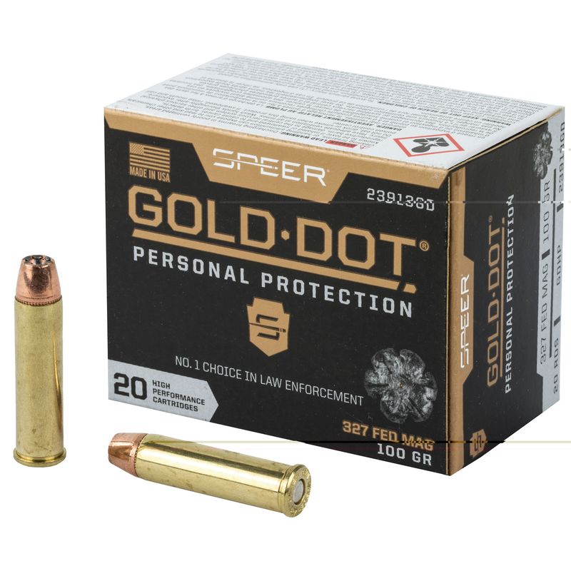Spr Gold Dot 327fed 100gr Hp 20/200 Spr Gold Dot 327fed 100gr Hp 20/200