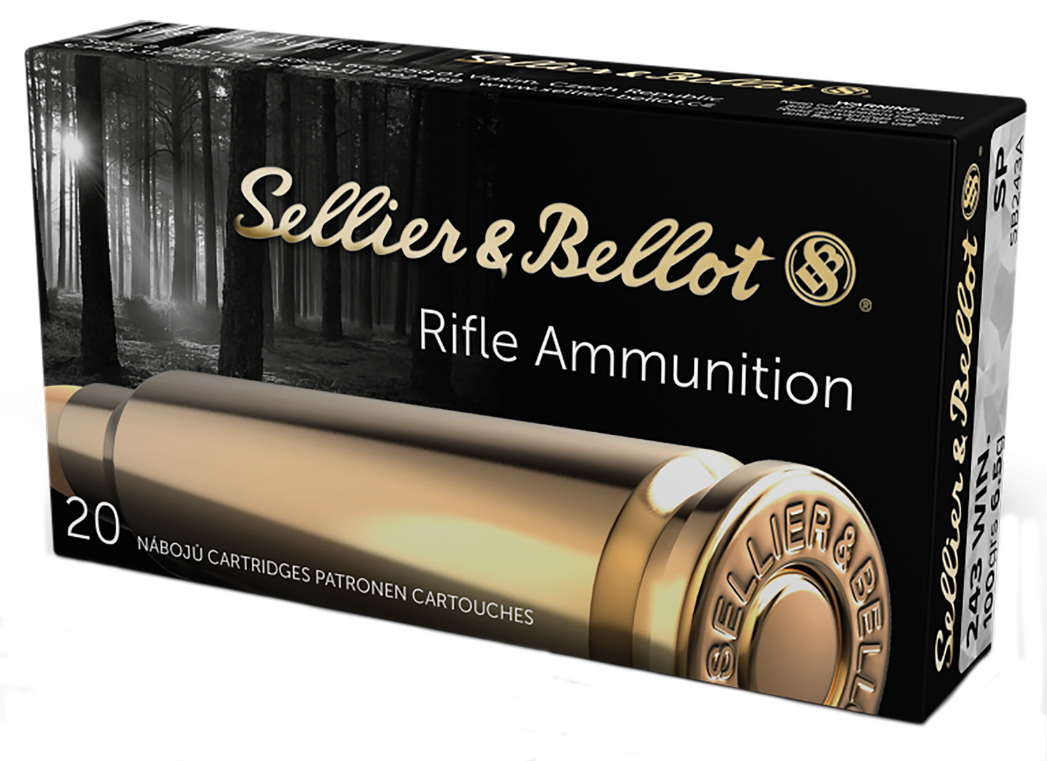 Sellier & Bellot Rifle, S&b Sb243a         243     100 Sp            20/25