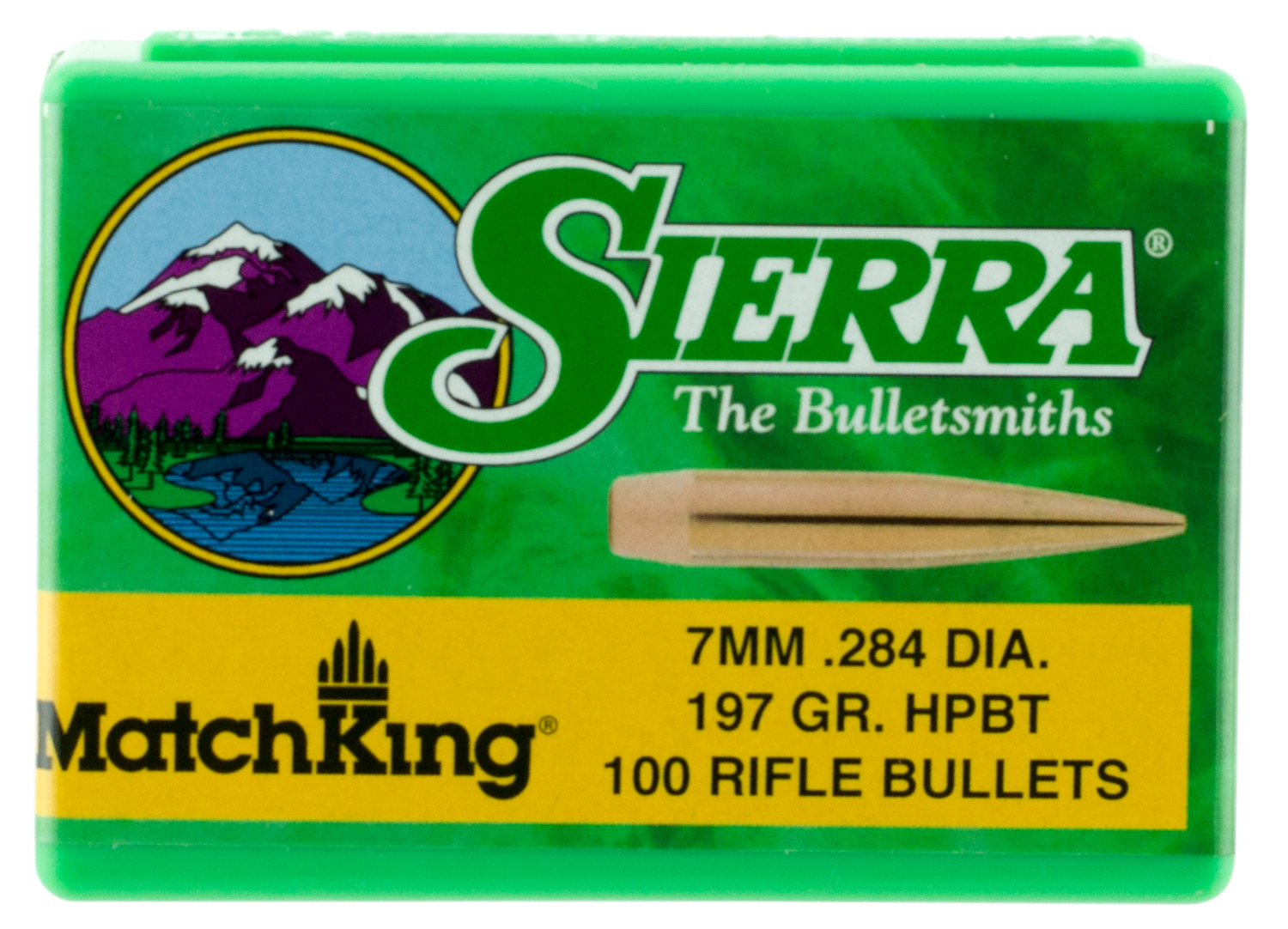 Sierra Matchking, Sierra 1997  .284 197 Hpbt Match           100