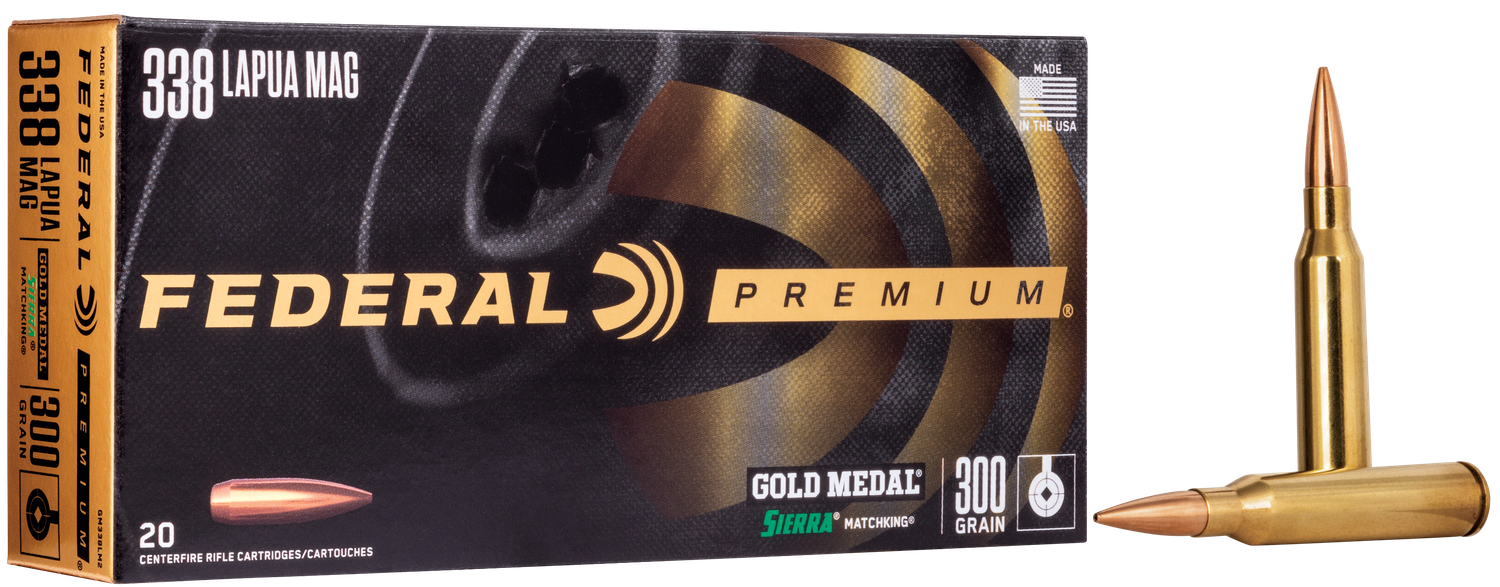 Federal Premium, Fed Gm338lm2       338lap  300 Bthp          20/10
