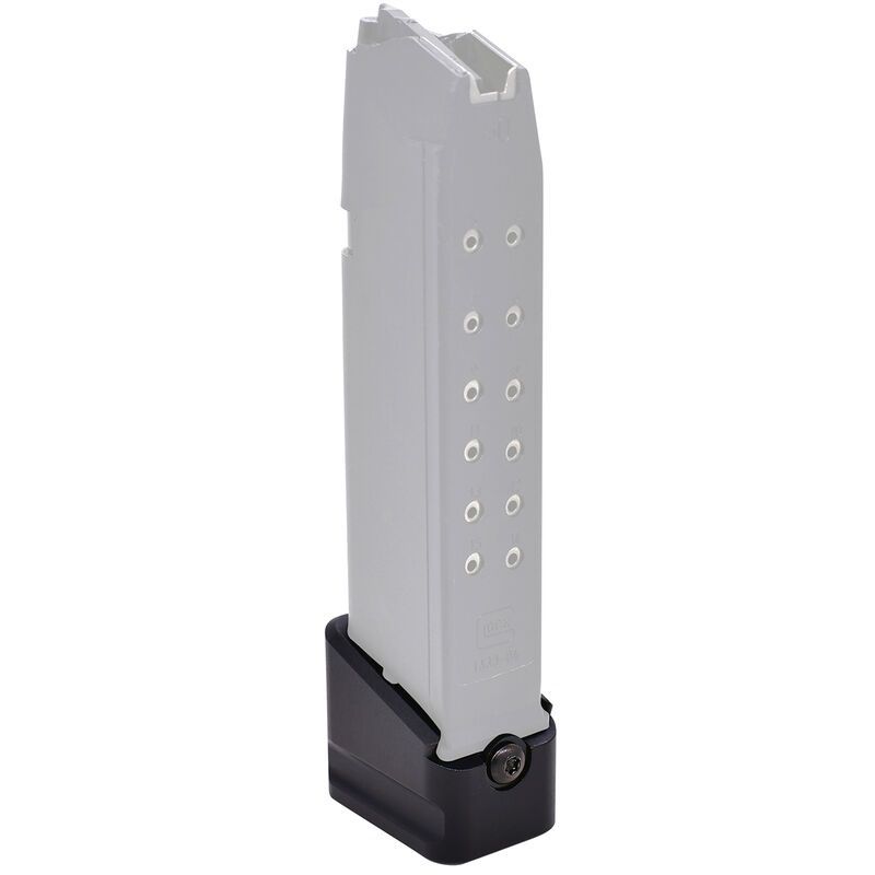 Warne Glock 19/23 Mag Ext +5/+4 Blk