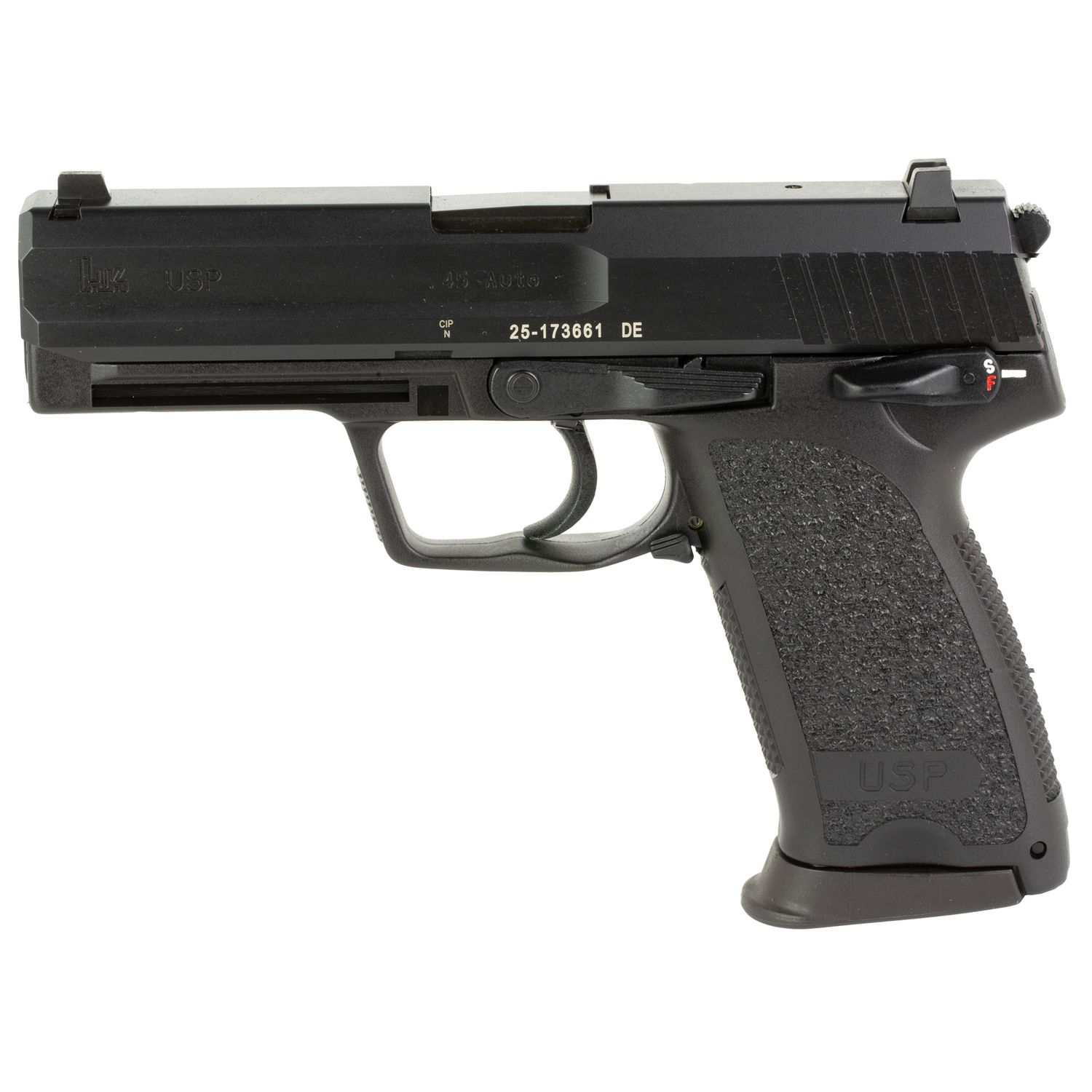 Hk Usp 45acp 4.41" 10rd V1 Da/sa Ns