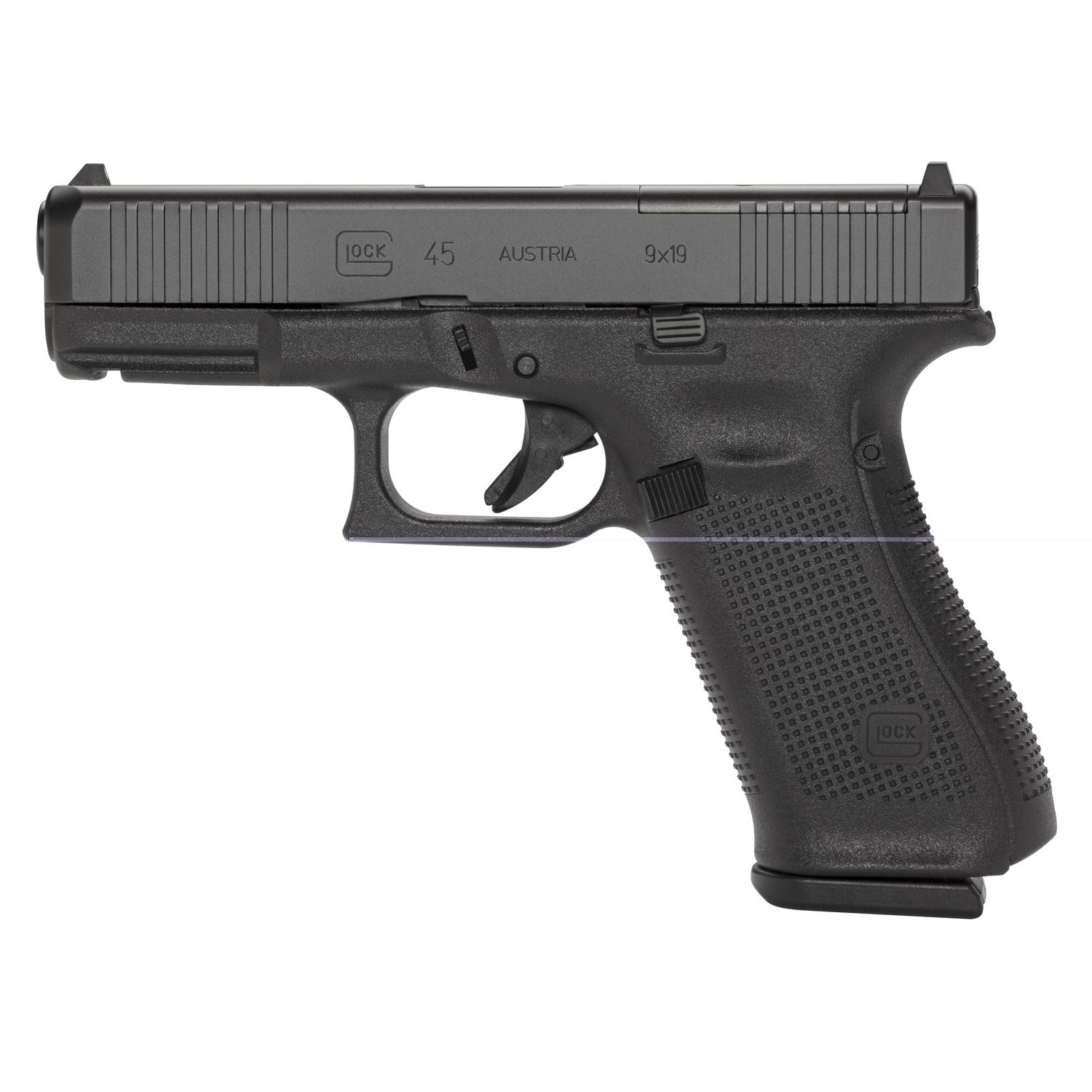 Glock 45 9mm 17rd 2 Mags Mos Fs