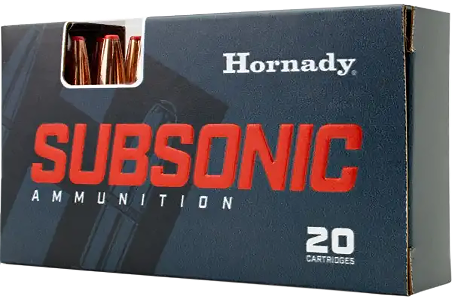 Hornady Subsonic, Horn 82742  Subsonic 45-70       Sub-x       20/10
