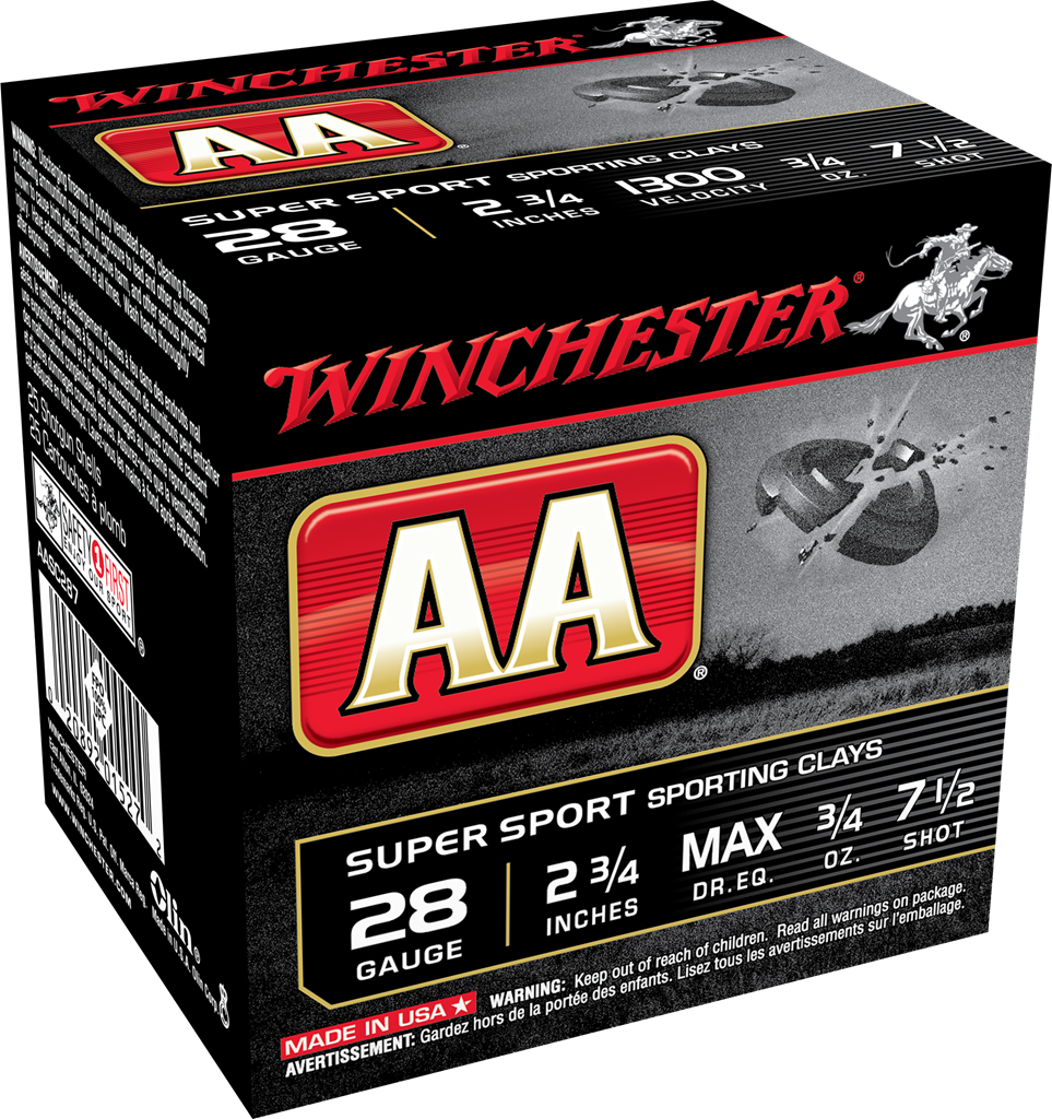 Winchester Ammo Aa, Win Aasc287vp  Aa Spt Cly 28 2.75 7.5  3/4 100/5