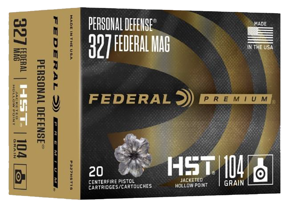 Federal Premium, Fed P327hst1s      327fd   104 Jhp           20/10