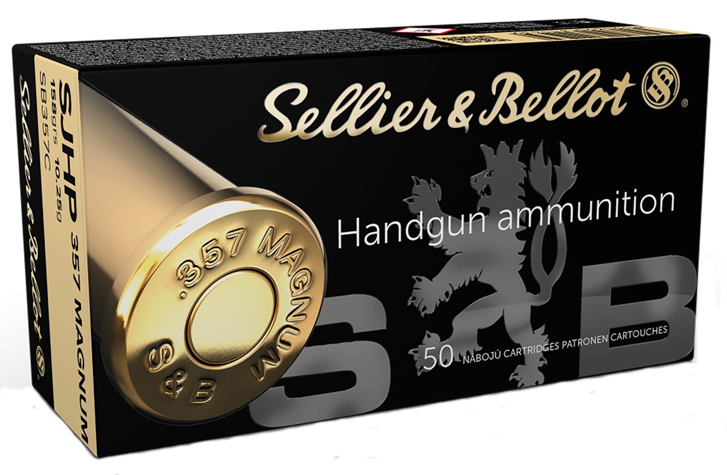 Sellier & Bellot Handgun, S&b Sb357c         357     158 Sjhp          50/20