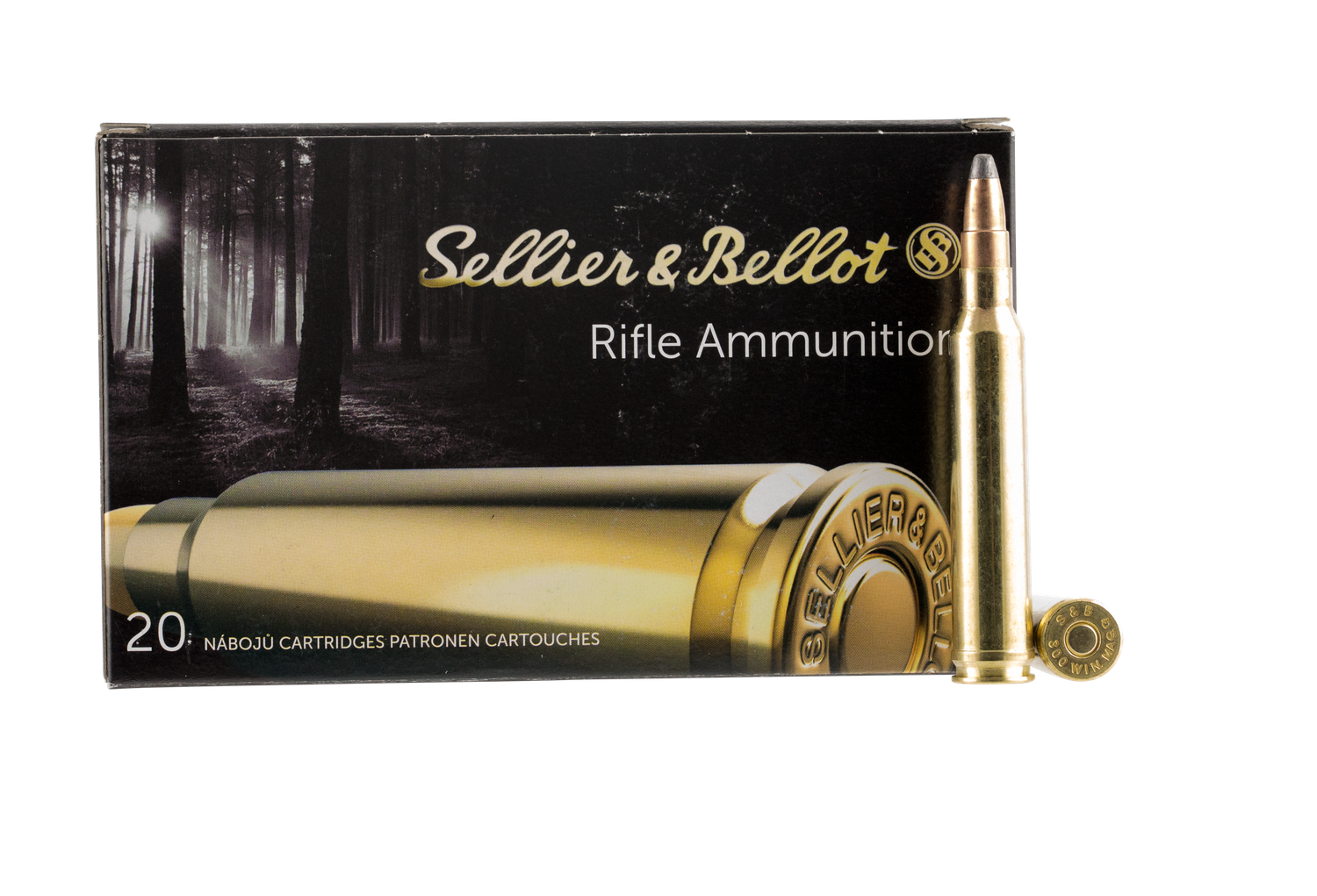 Sellier & Bellot Rifle, S&b Sb300b         300 Mag 180 Spce          20/20