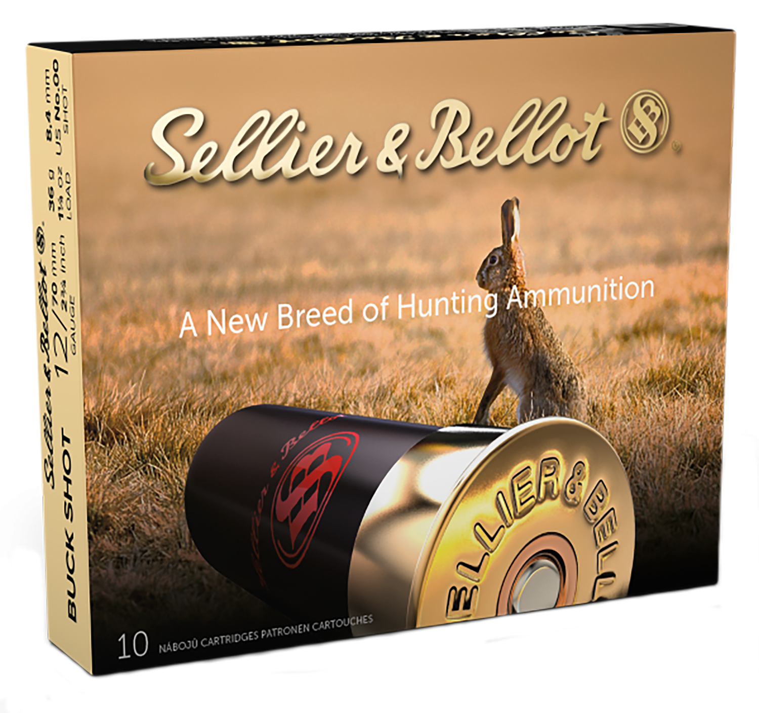 Sellier & Bellot Hunting, S&b Sb12bse        12ga 2.75  00 12pel       10/25