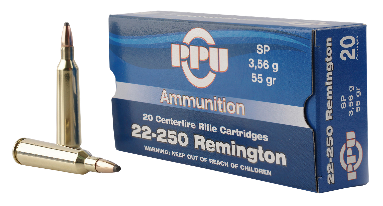 Ppu Standard Rifle, Ppu Pp22250     22250        55 Sp           20/10