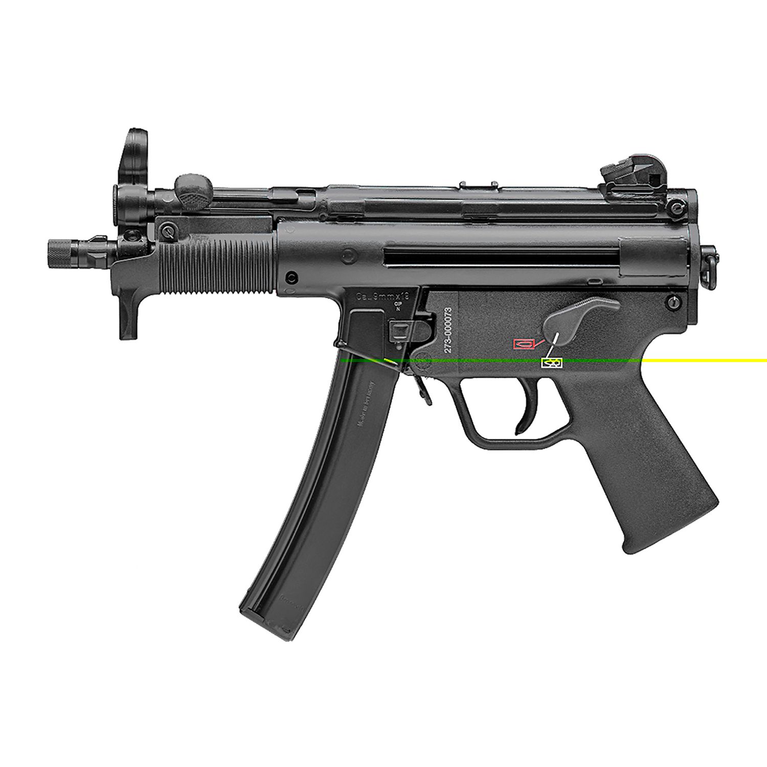 Hk Sp5k-pdw 9mm 5.83" 30rd Blk