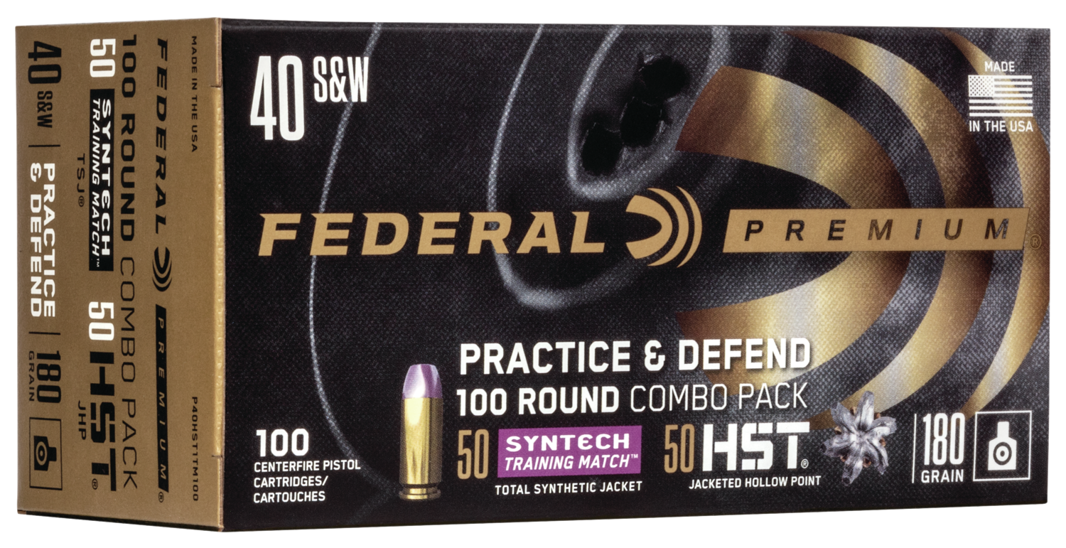 Federal Premium, Fed P40hst1tm100   40      180 Prt/dfnd      100/5