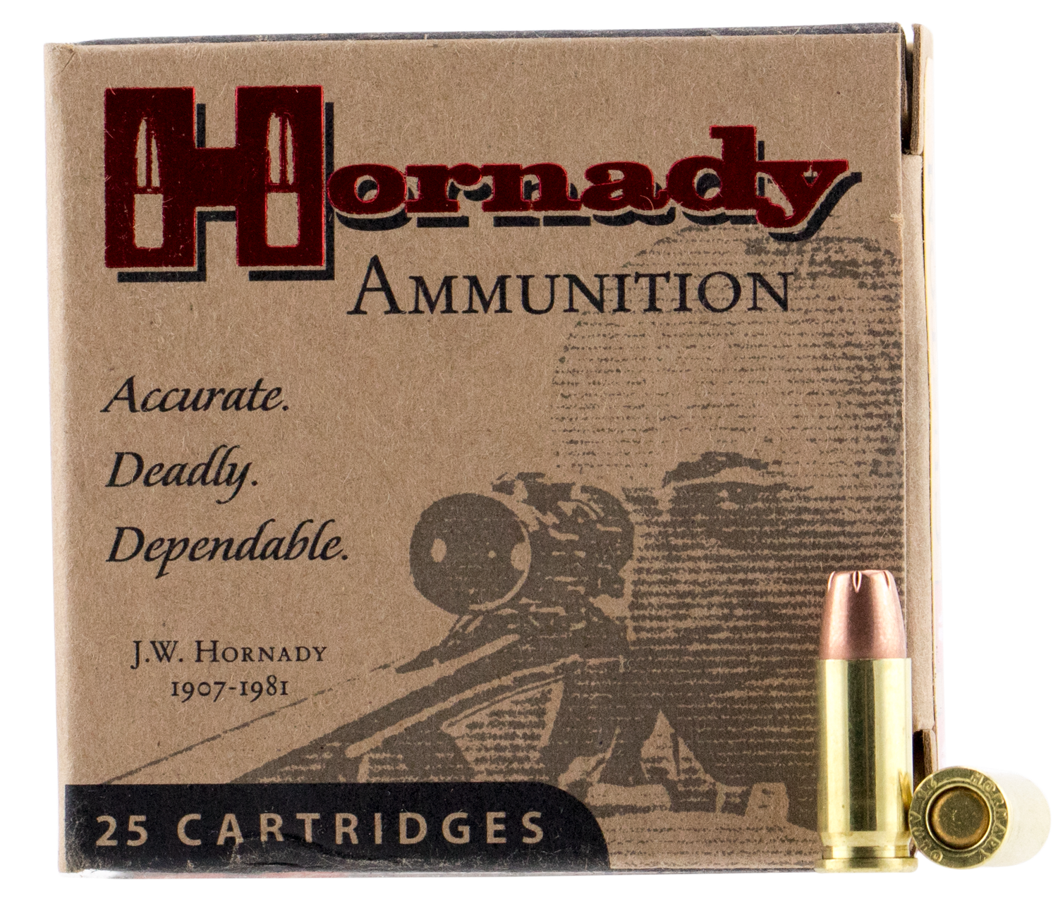 Hornady Custom, Horn 90012  Custom Hg  25acp    35 Jhp Xtp   25/10