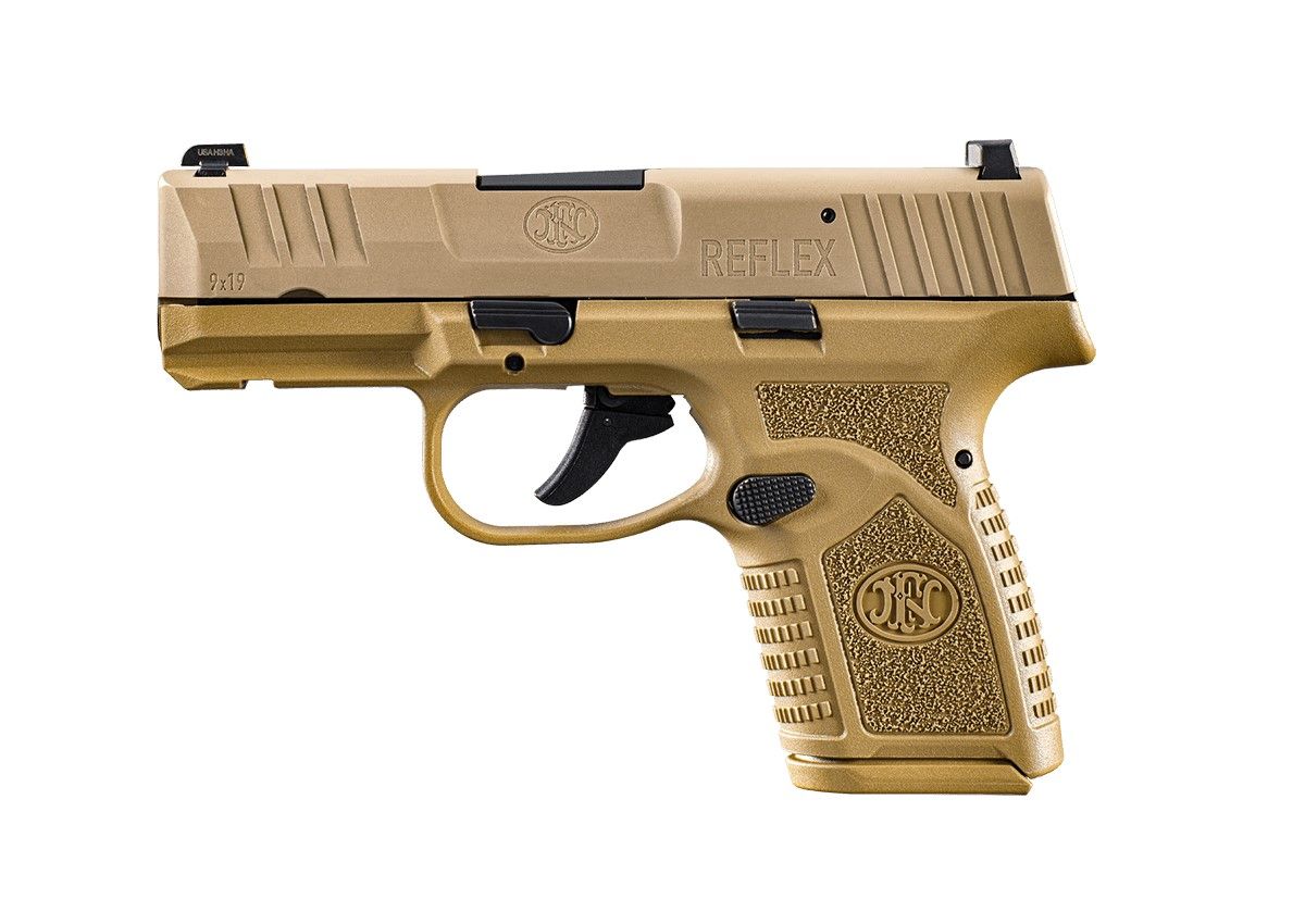 FN Reflex 9mm Fde 3.3" 10+1 Ns