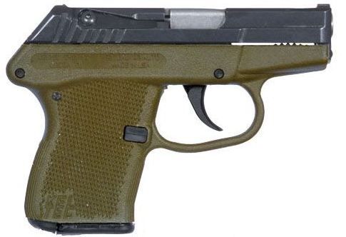 Keltec P-32 32acp 7+1 Bl/green Poly
