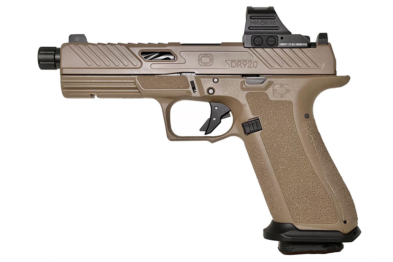 Shadow Systems Dr920 Elt 9mm Fd/bk Hs Tb 17+1