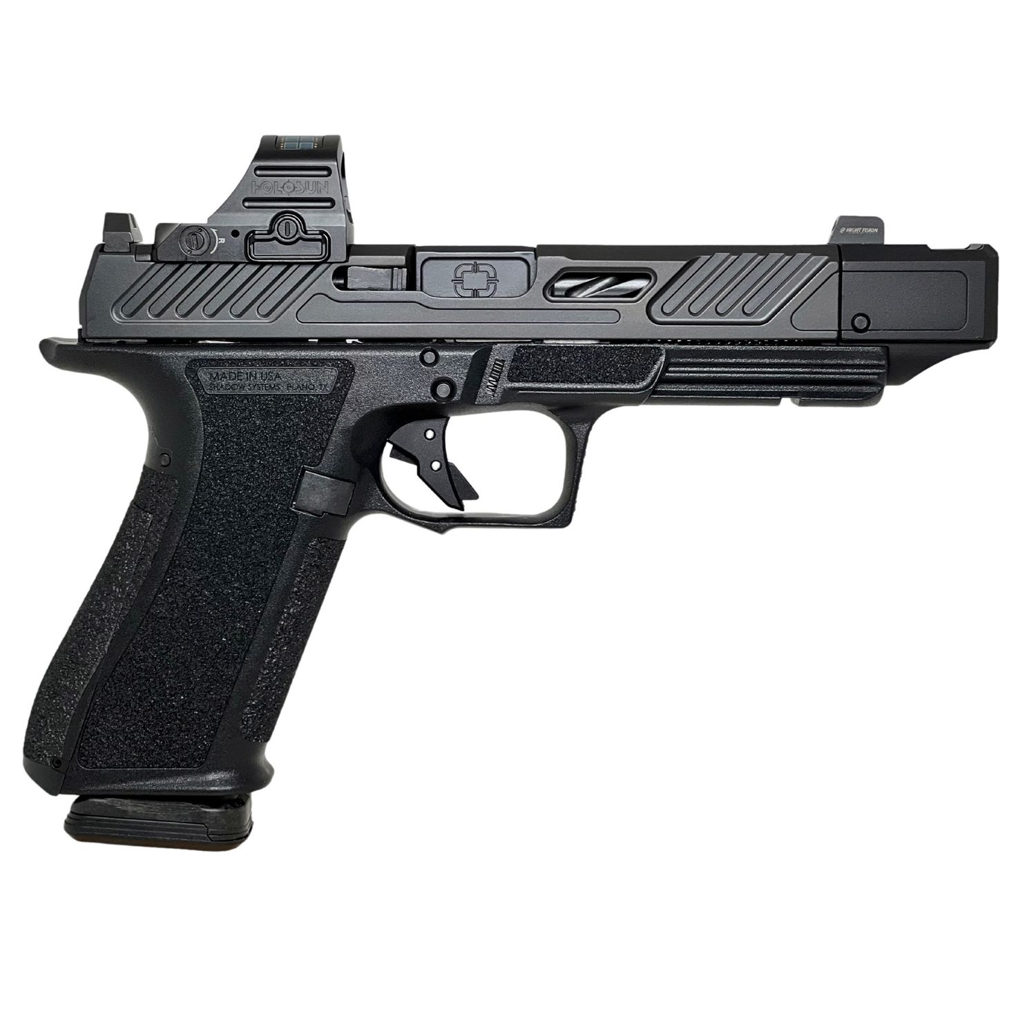 Shadow Systems Dr920p Elite 9mm Bk/bk Hc 10+1