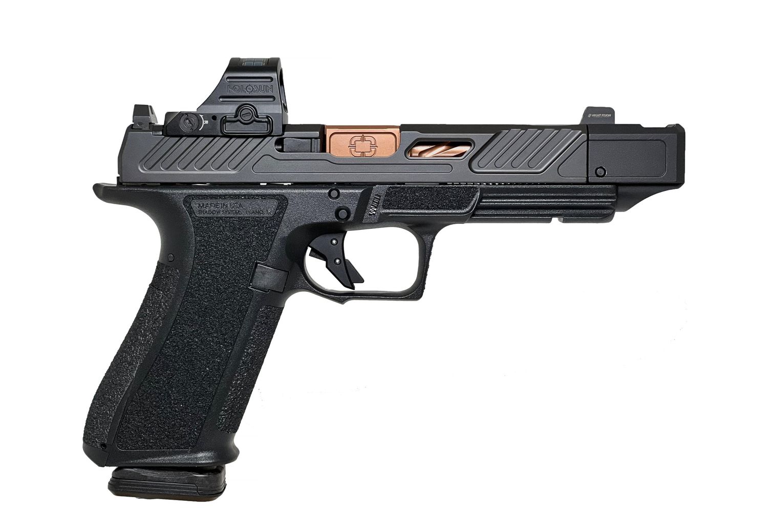 Shadow Systems Dr920p Elite 9mm Bk/bz Hs 17+1