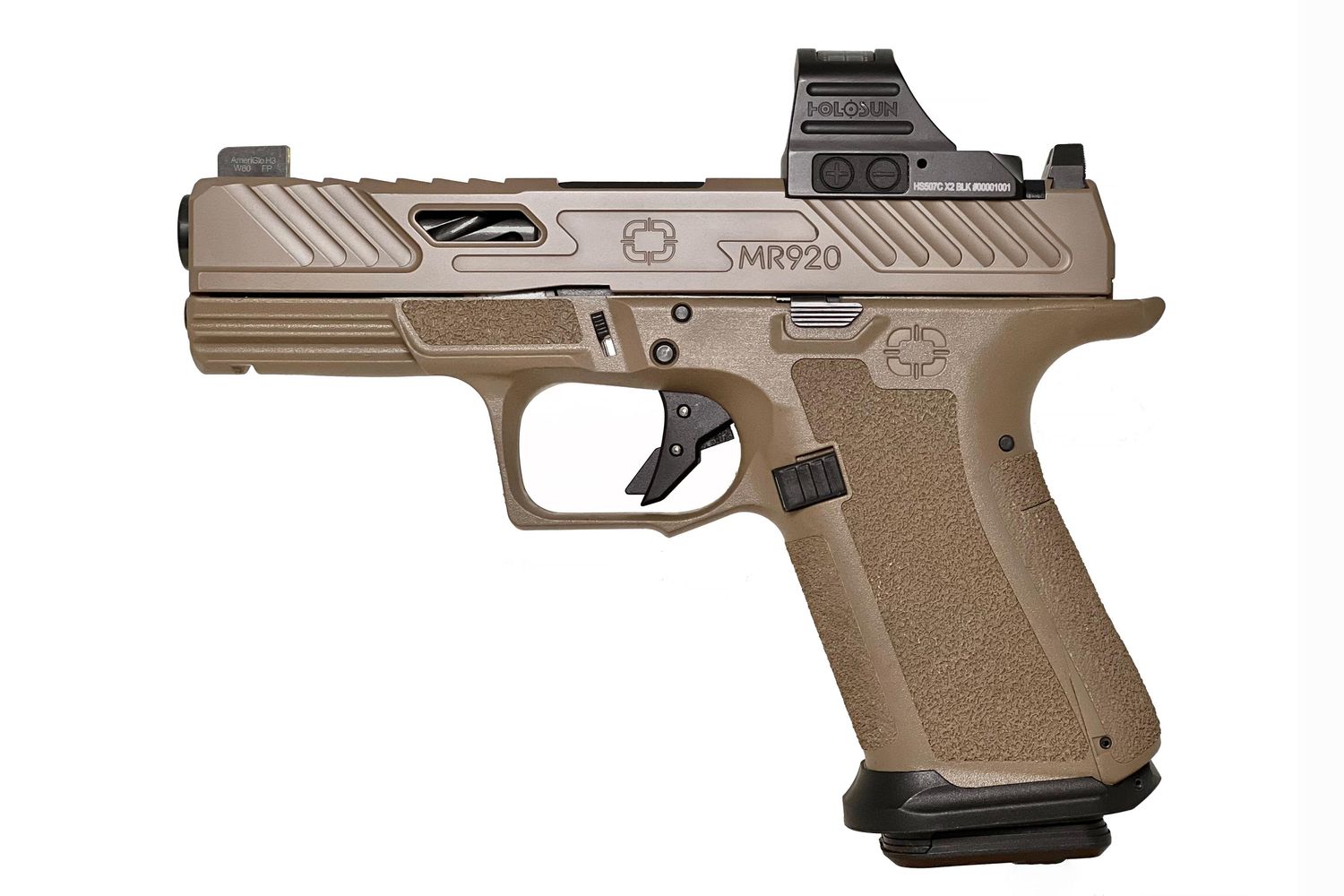 Shadow Systems Mr920 Elite 9mm Fde/bk Hs 15+1