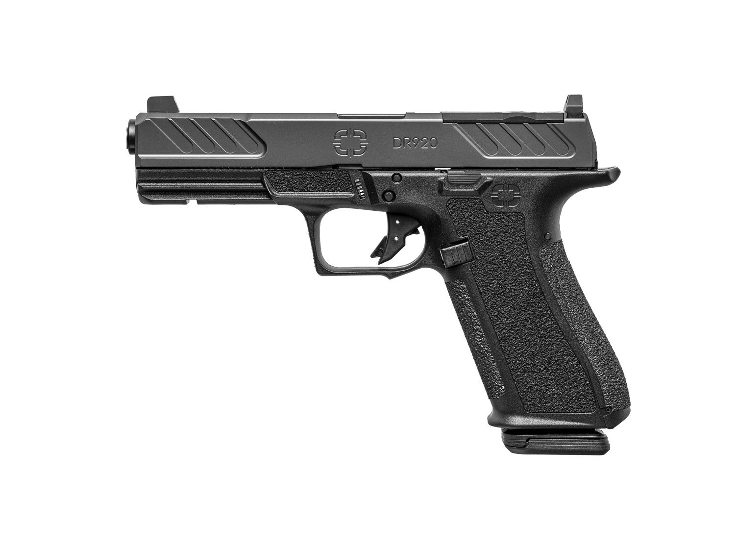 Shadow Systems Dr920 Fnd 9mm Blk/blk Or 17+1