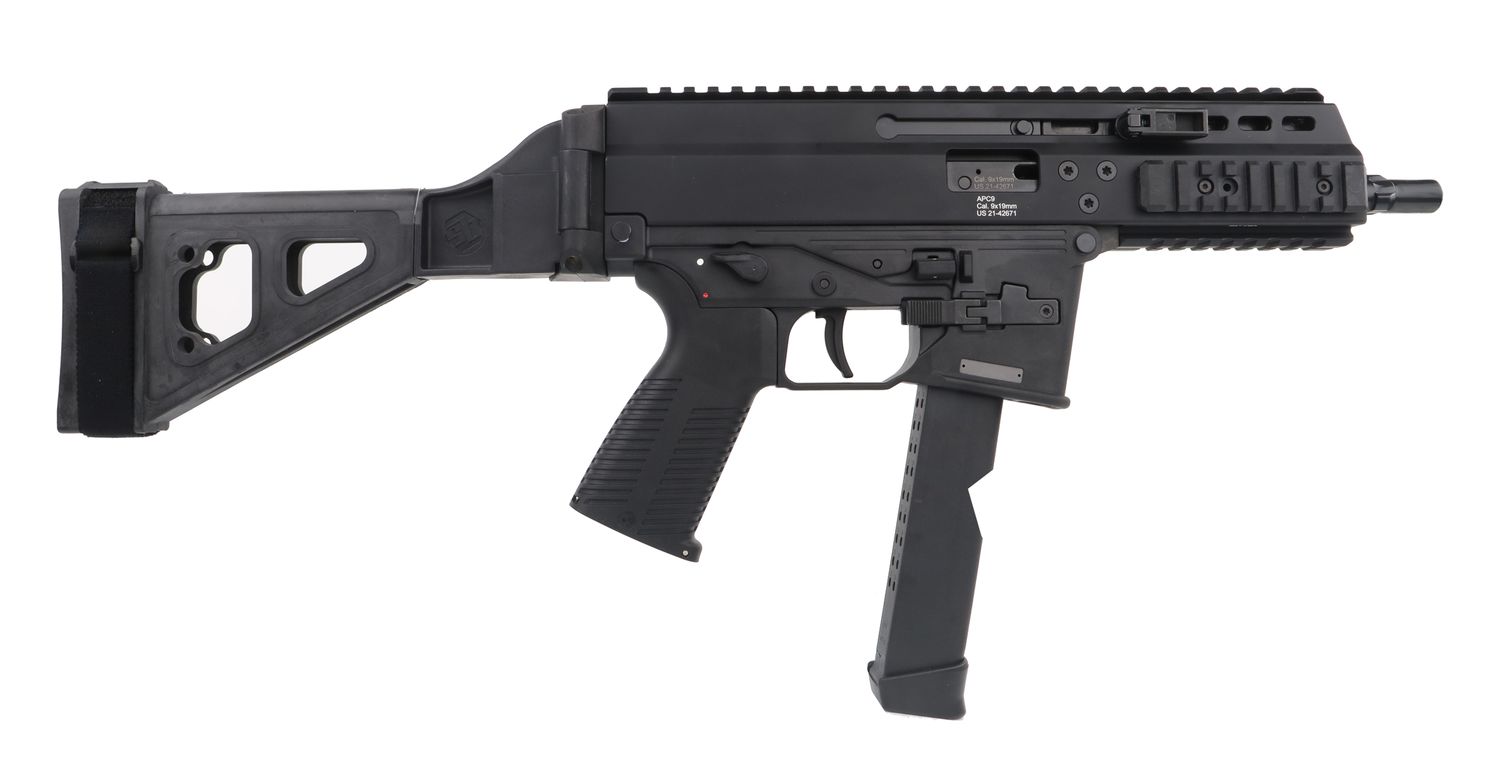 B&T Apc9 Pro Pist 9mm Blk Glk Sb