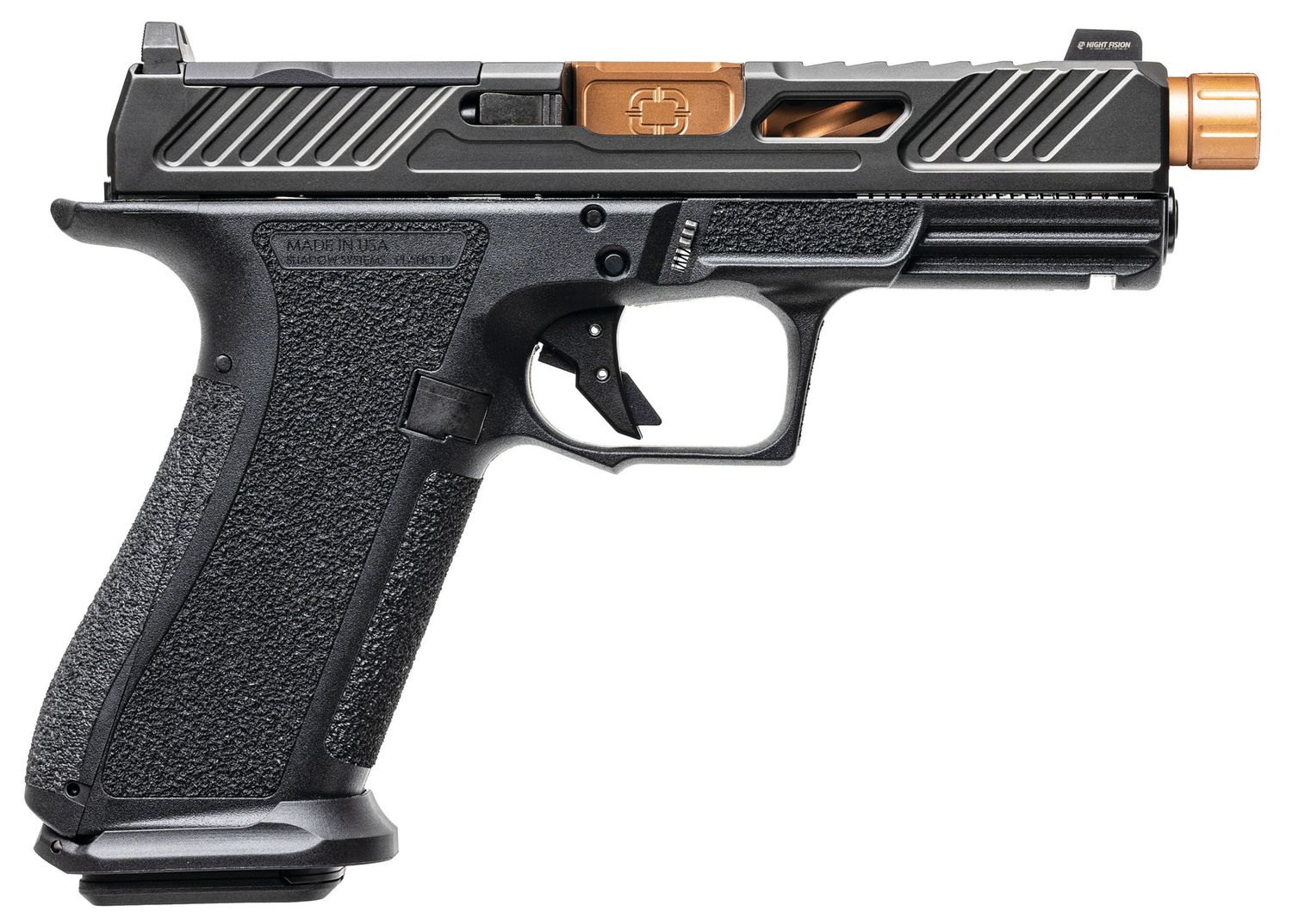 Shadow Systems Xr920 Elt 9mm Bk/bz Or Tb 17+1
