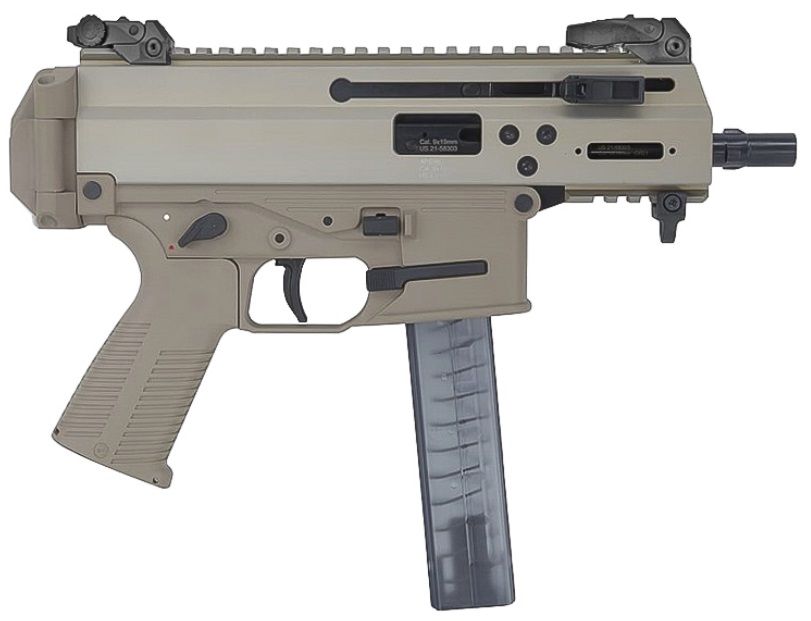 B&T Apc9k Pro 9mm Tan 4.3"
