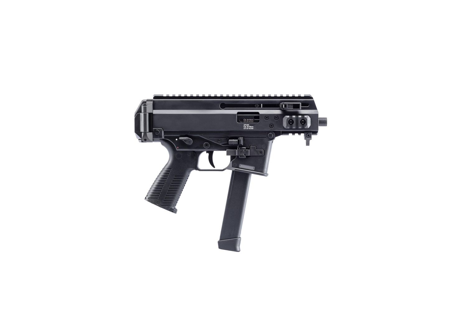 B&T Apc9k Pro 9mm Blk Glk 4.3"
