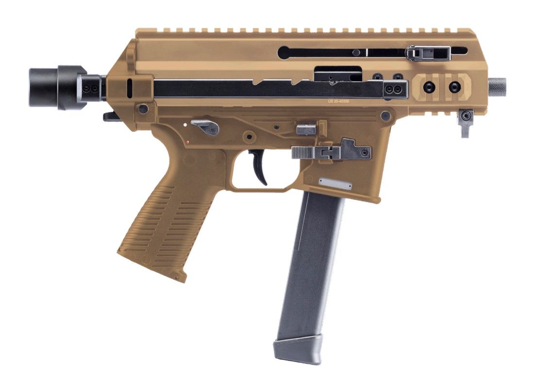B&T Apc9k Pro 9mm Tan Glk 4.3" Tb