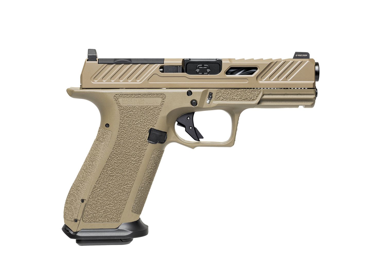 Shadow Systems Xr920 Elite 9mm Fde/bk Or 17+1