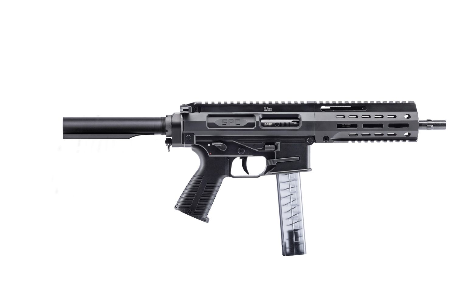 B&T Spc9 9mm Blk 9" Ab