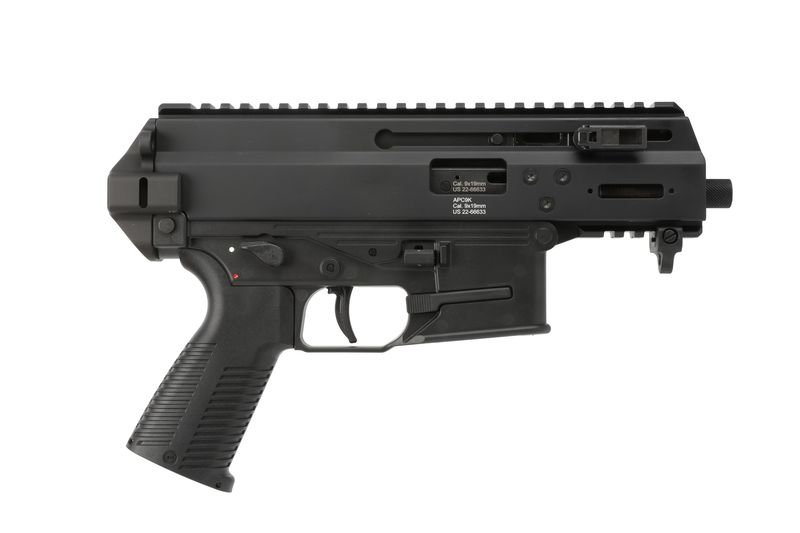 B&T Apc9k Pro 9mm Blk 4.3"