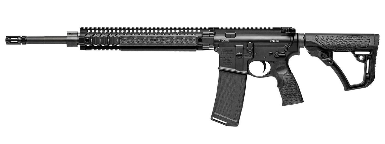 Daniel Defense Ddm4 Mk12 5.56mm Blk 18" Rail