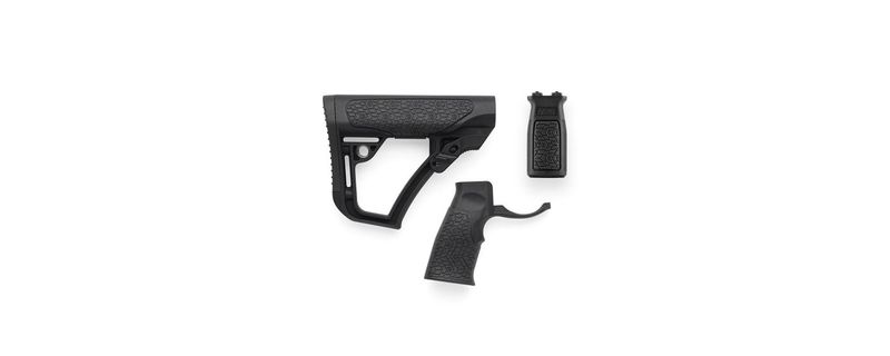 Daniel Defense Stock/grip/foregrip M-lok Blk